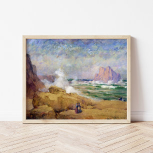 On The Coast of California   William Henry Holmes Poster