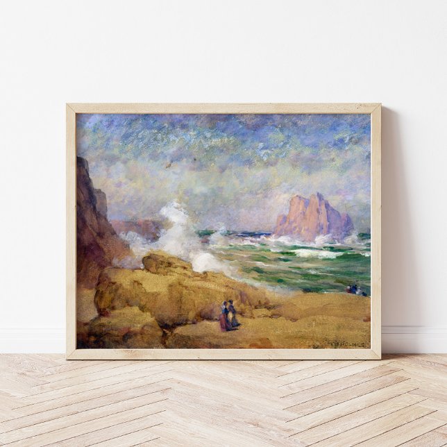 On The Coast of California | William Henry Holmes Poster (Creator Uploaded)