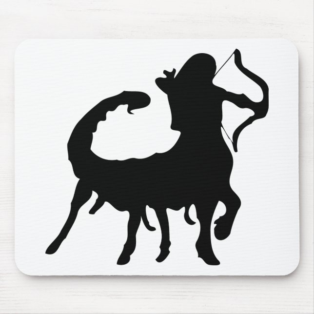 On the Cusp: Sagittarius-Scorpio Mouse Mat (Front)
