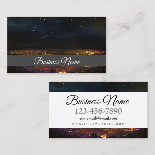 On The Edge Business Card (Front/Back)