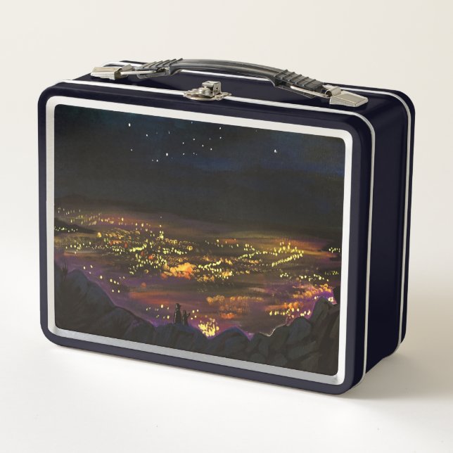 On The Edge Metal Lunch Box (Front)