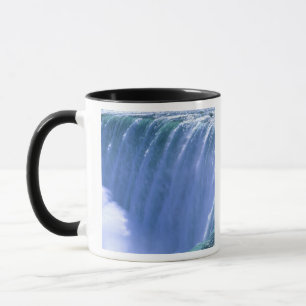 On the Edge of Powerful Niagara Falls, New York Mug
