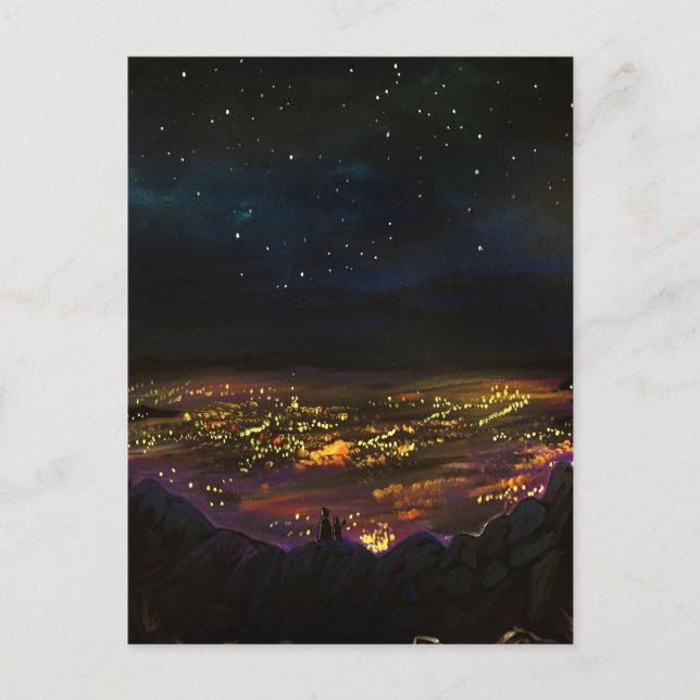 On The Edge Postcard (Front)