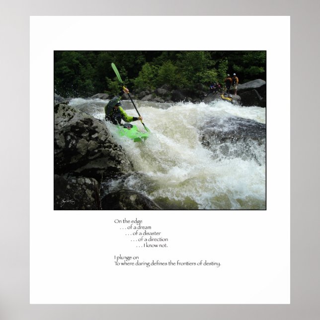 On the Edge Poster (Front)