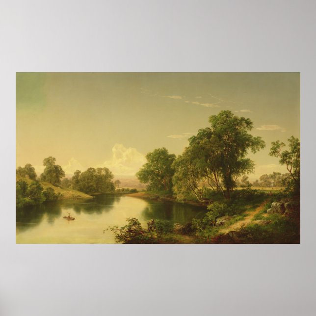 On the Esopus Creek, Ulster County, NY Poster (Front)