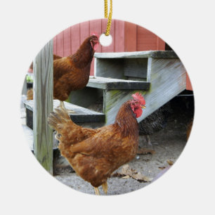 On the Farm Ceramic Tree Decoration