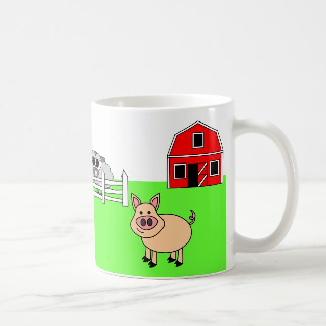 On The Farm Coffee Mug (Right)