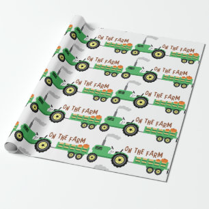 On The Farm Wrapping Paper