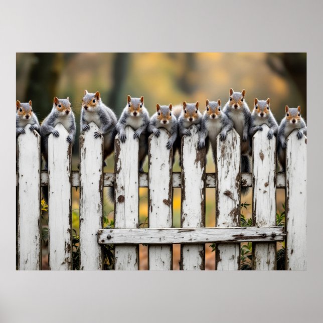 On the Fence Poster (Front)