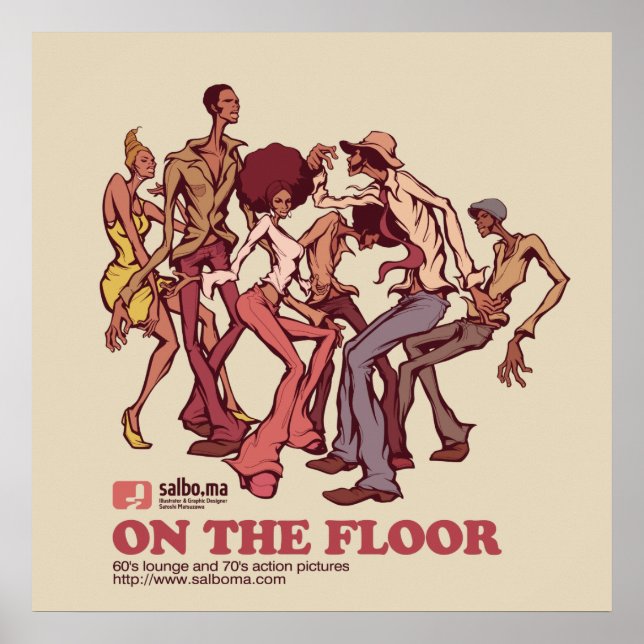 ON THE FLOOR POSTER (Front)