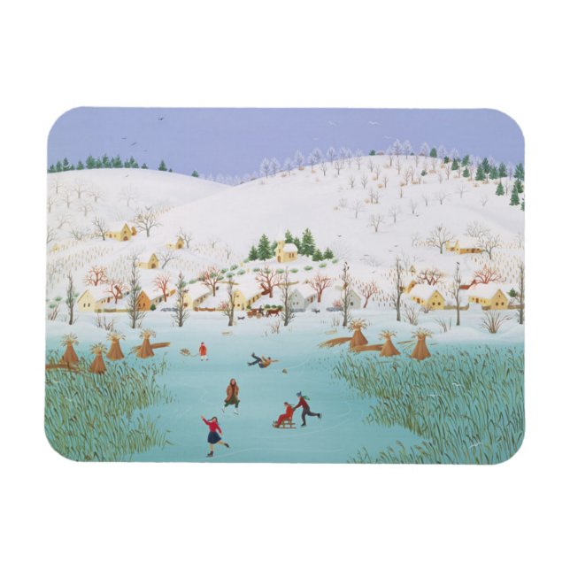 On the Frozen Lake 1987 Magnet (Horizontal)