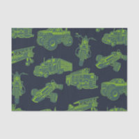 On the Go Blue & Green Moving Vehicles Cars Boys