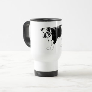 On-The-Go Bulldog, Energized Form Travel Mug