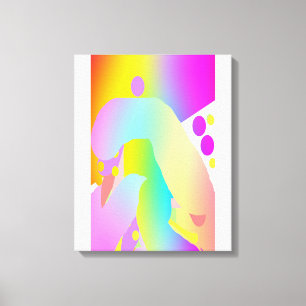 ON THE GO CANVAS PRINT
