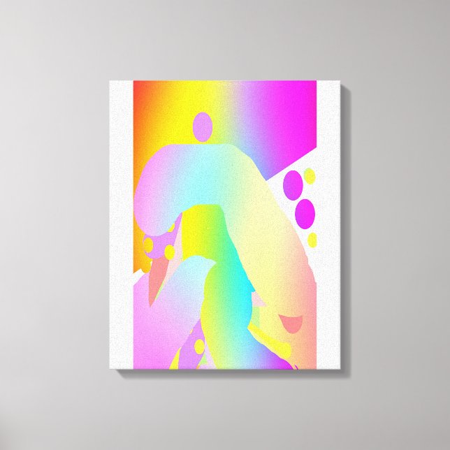 ON THE GO CANVAS PRINT (Front)