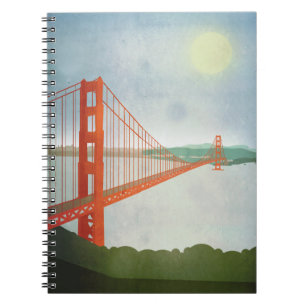 On The Golden Gate Bridge Notebook