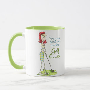 On the Golf Course Mug