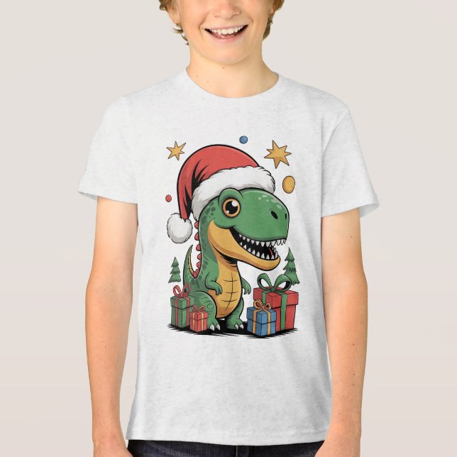 On The Good List Tri-Blend Shirt (Front)