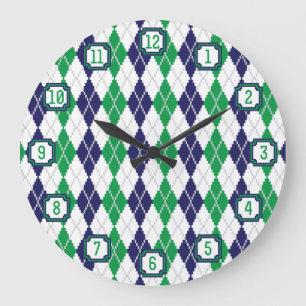 On the Green Argyle Clock