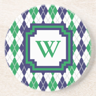On the Green Argyle Sandstone Coaster