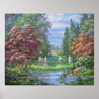 ON THE GREEN POSTER