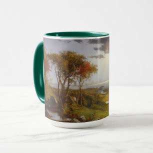 On the Hudson River, 1860 (oil on canvas) Mug