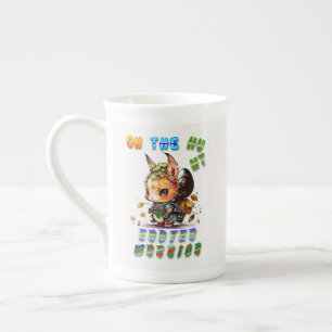On The Hunt Easter Warrior Bone China Mug