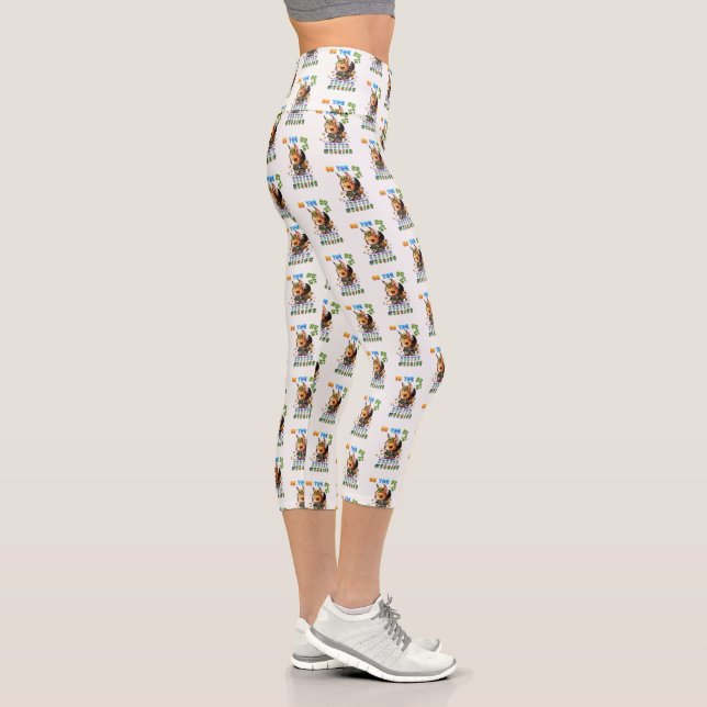 On The Hunt Easter Warrior Capri Leggings (Right)