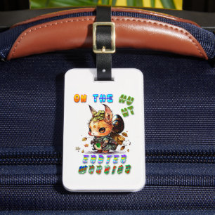 On The Hunt Easter Warrior Luggage Tag