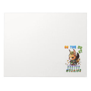 On The Hunt Easter Warrior Notepad