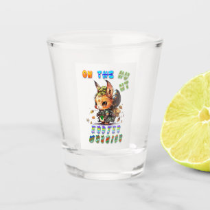 On The Hunt Easter Warrior Shot Glass