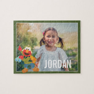 On The Hunt For Hugs   Add Your Name Jigsaw Puzzle