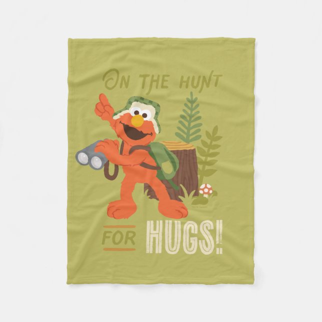 On The Hunt For Hugs Fleece Blanket (Front)
