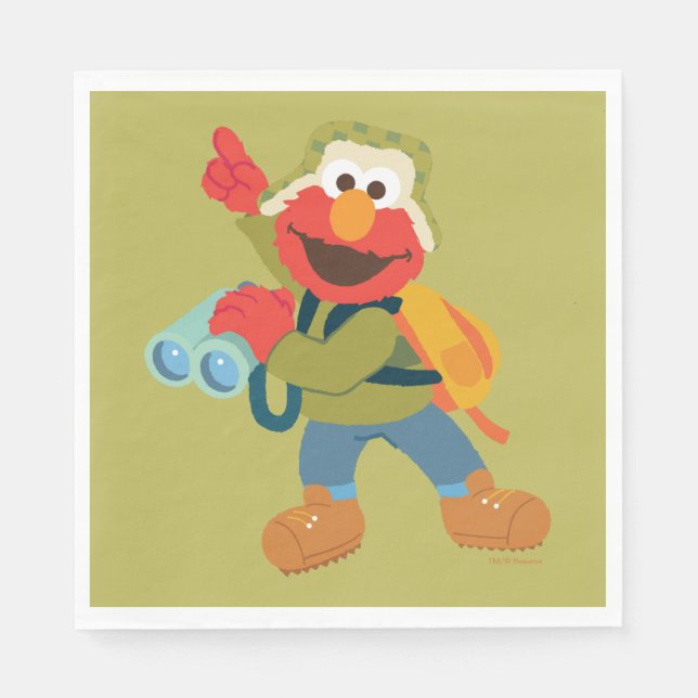 On The Hunt For Hugs Napkin (Front)