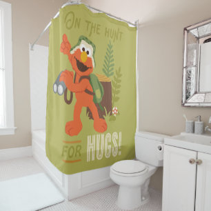On The Hunt For Hugs Shower Curtain