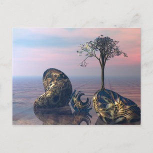 On the infinite 3D fractal plane Postcard