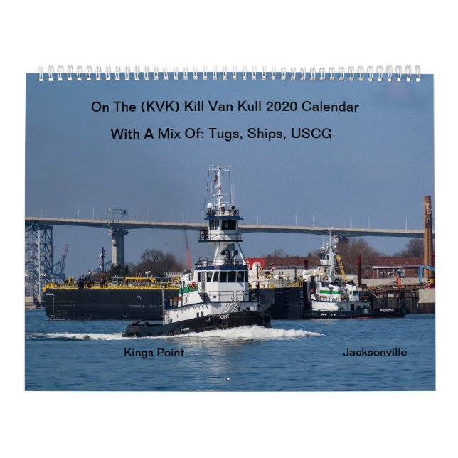 On The (KVK) Kill Van Kull 2020 Calendar (Cover)