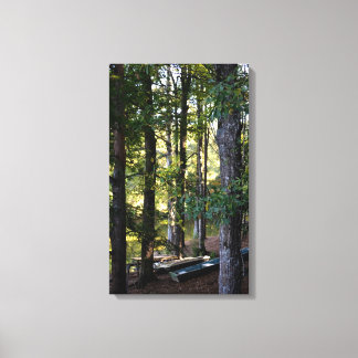 On The Lake Canvas Print