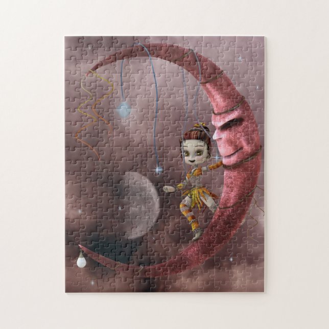 on the moon jigsaw puzzle (Vertical)