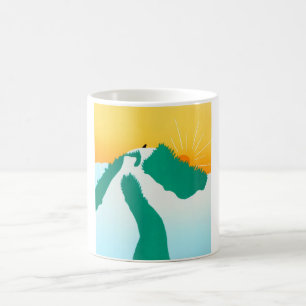 On the Mountain-stephen Huneck Coffee Mug