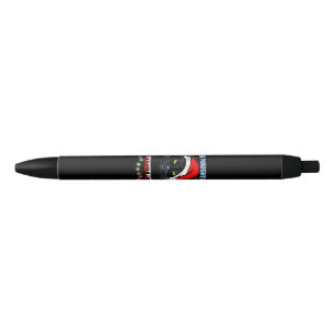 On The Naughty List And I Regret Nothing Cat Chris Black Ink Pen