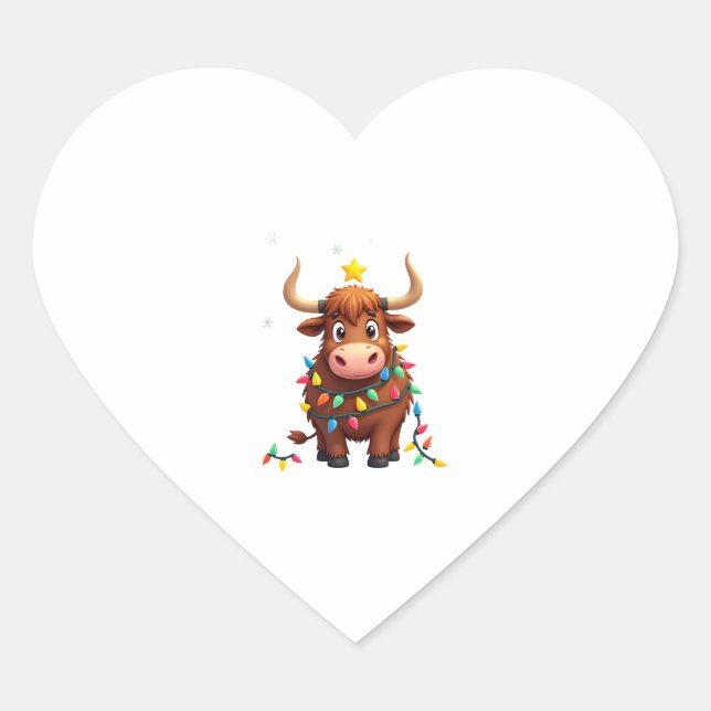 On The Naughty List And Reget Nothing Christmas Hi Heart Sticker (Front)