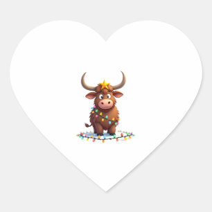 On The Naughty List And Reget Nothing Christmas Hi Heart Sticker