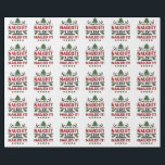 On The Naughty List Nailed It Funny Christmas  Wrapping Paper<br><div class="desc">funny christmas quote,  santa naughty list,  nailed it humour,  christmas 2025 xmas,  santa claus joke,  elf humour,  naughty christmas outfit,  festive humour gift,  xmas naughty list,  christmas funny slogan</div>