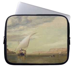 On the Nile (oil on canvas) Laptop Sleeve