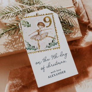On the Ninth Day of Christmas Gift Tags