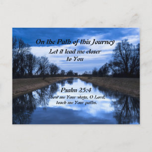 On the Path of this Journey Postcard