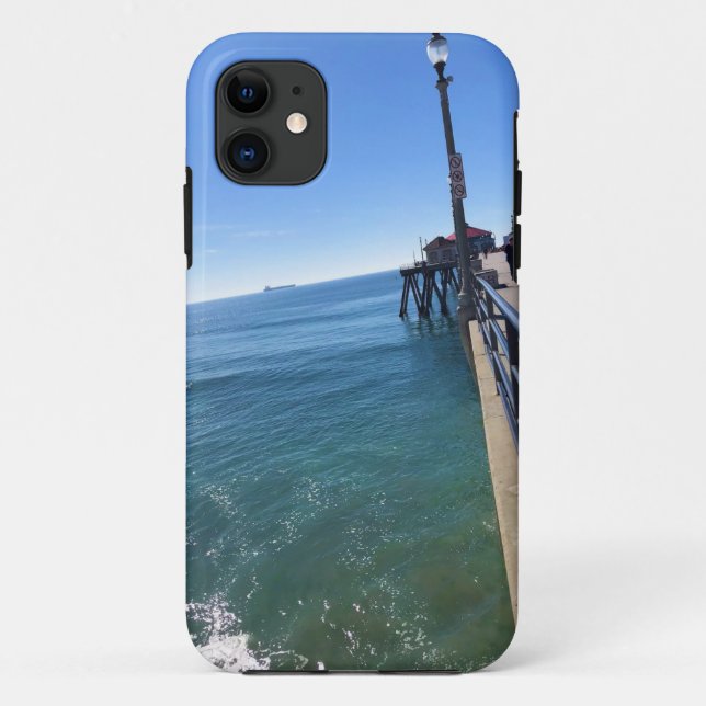 On the Pier, Huntington Beach, California Case-Mate iPhone Case (Back)