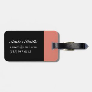 On the platform 2012 luggage tag