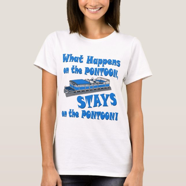 On the pontoon T-Shirt (Front)